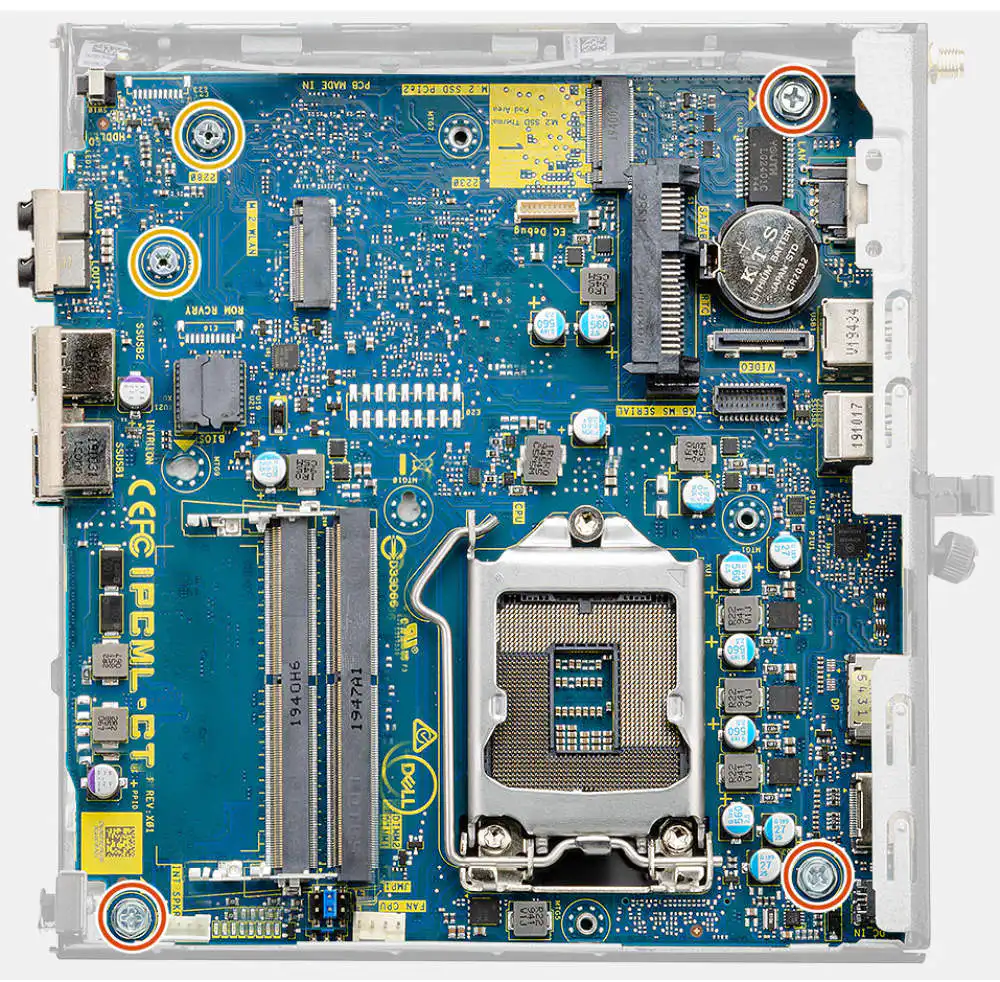 Dell Optiplex 3080 Micro Motherboard