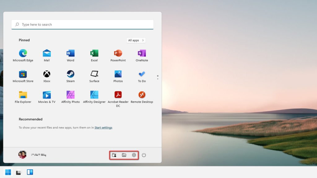 how-to-show-folders-on-start-next-to-the-power-button-on-windows-11