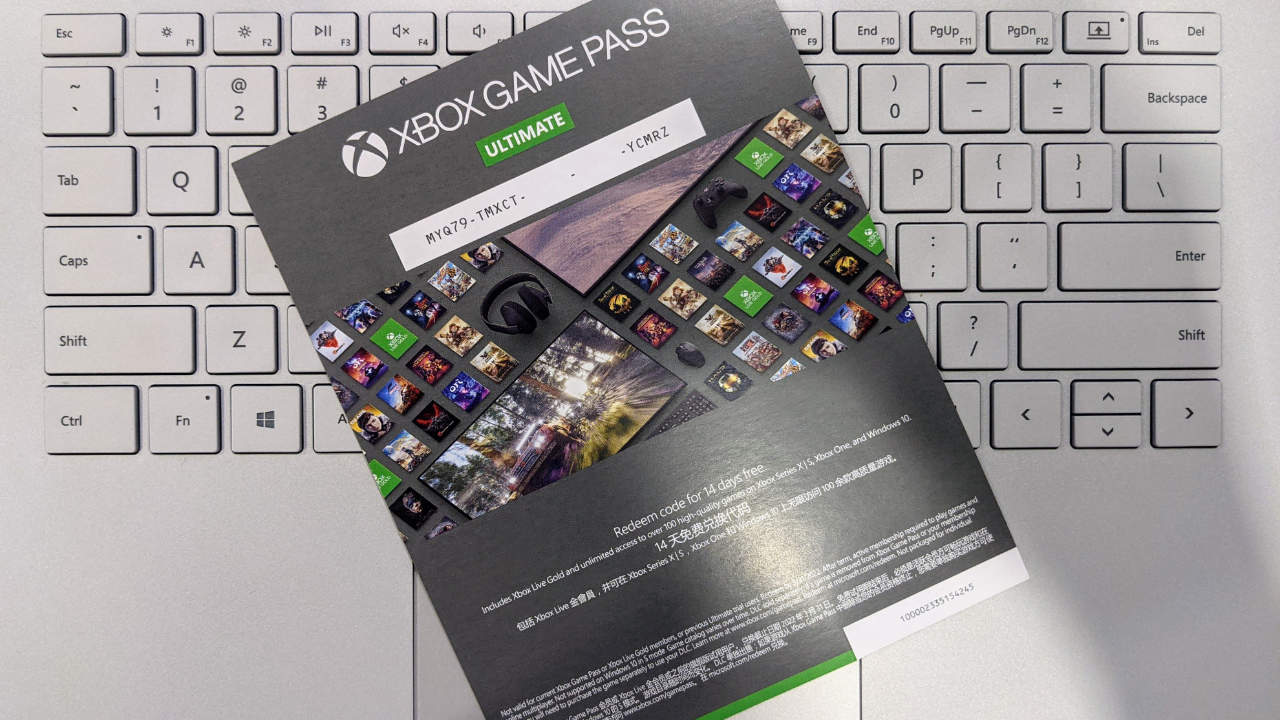 xbox game pass redeem code